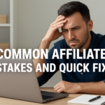 Common Affiliate Mistakes and Quick Fixes