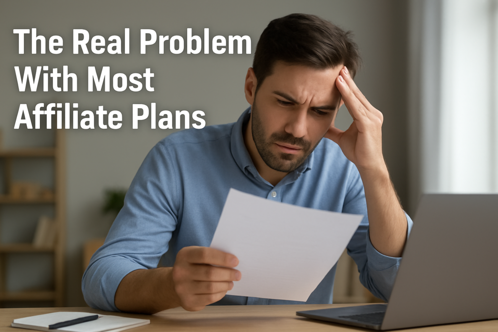 The Real Problem With Most Affiliate Plans
